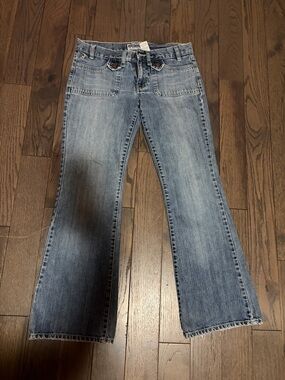 Old Navy Light Blue Flare Jeans 2000s